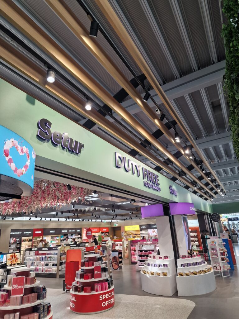 Duty-Free shop op Keulen Airport